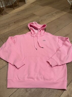 ALO Yoga Pink Pullover Hoodie -